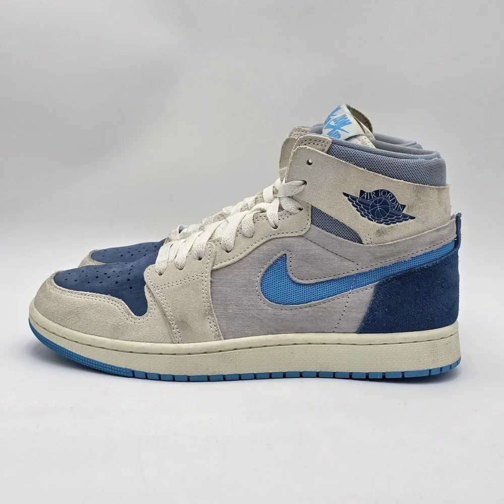 Air Jordan 1 High Zoom Comfort 2 Dark Powder Blue DV1307-104‎ Men's Size 8.5